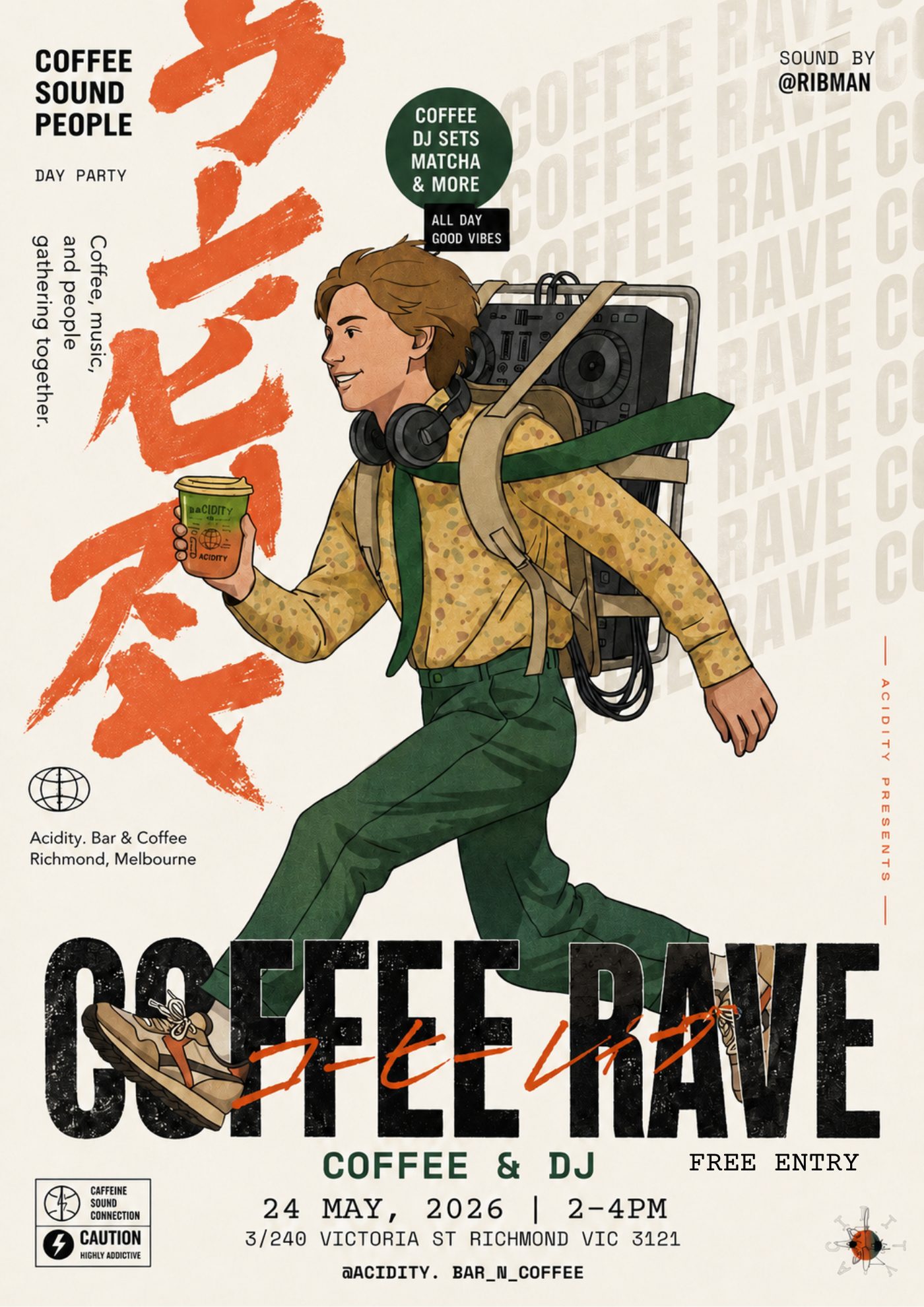 Coffee Rave poster